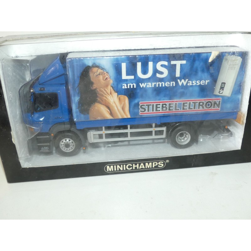 CAMION MERCEDES ATEGO STIEBEL ELTRON MINICHAMPS 1:43
