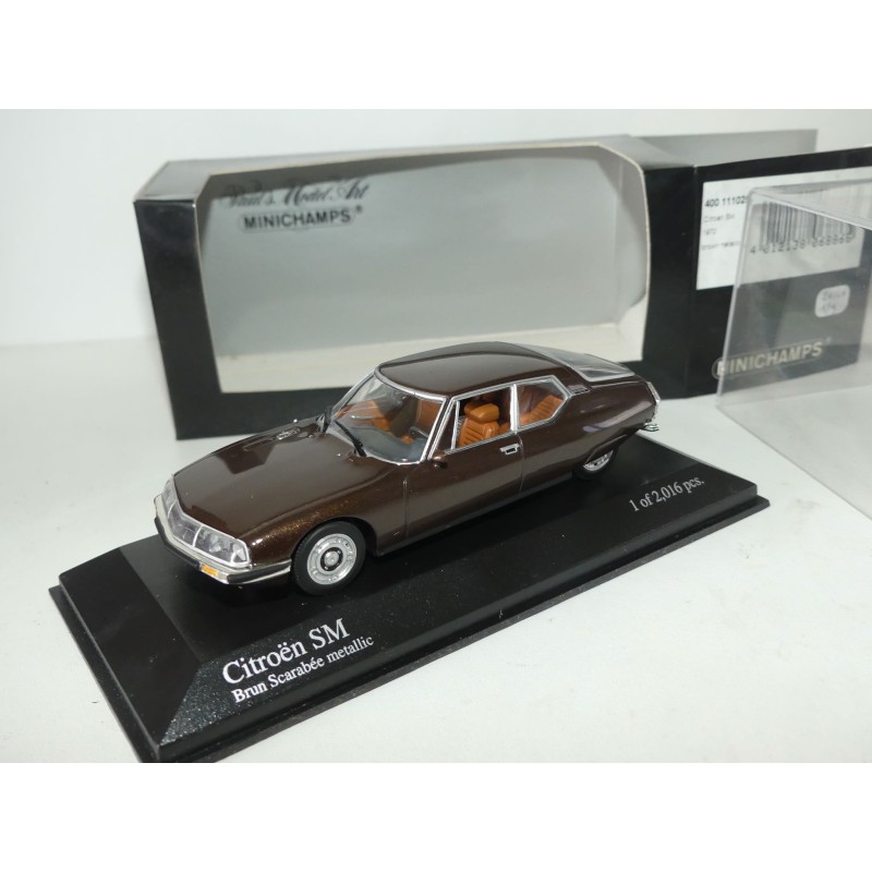 CITROEN SM 1970 Marron MINICHAMPS 1:43