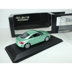 AUDI TT 8N Phase 2 Avec petit aileron 2000 Vert MINICHAMPS 1:43