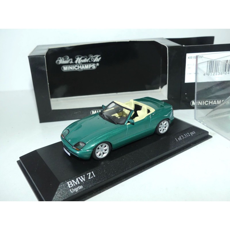 BMW Z1 1991 Vert MINICHAMPS 1:43