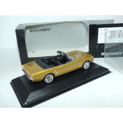 FORD MUSTANG CONVERTIBLE 1964 Gold MINICHAMPS 1:43