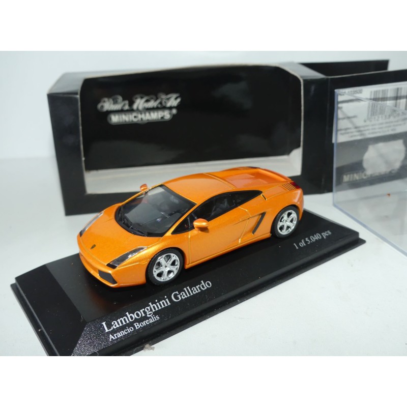 LAMBORGHINI GALLARDO 2004 Orange MINICHAMPS 1:43