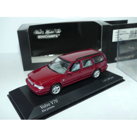 VOLVO V70 BREAK 1998 Rouge Vin MINICHAMPS 1:43