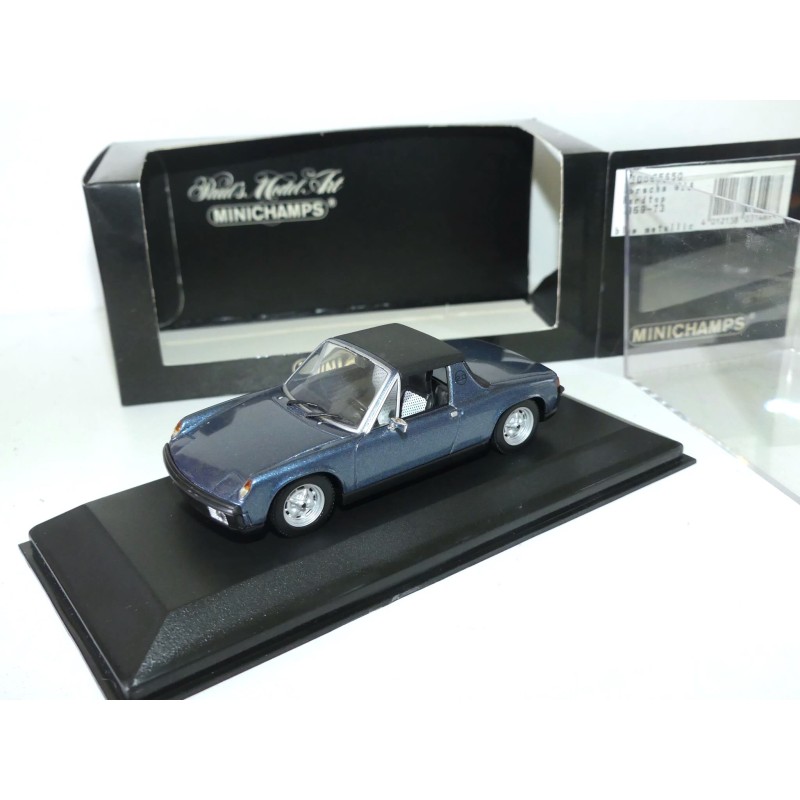 PORSCHE 914 HARDTOP 1969-73 Bleu MINICHAMPS 1:43