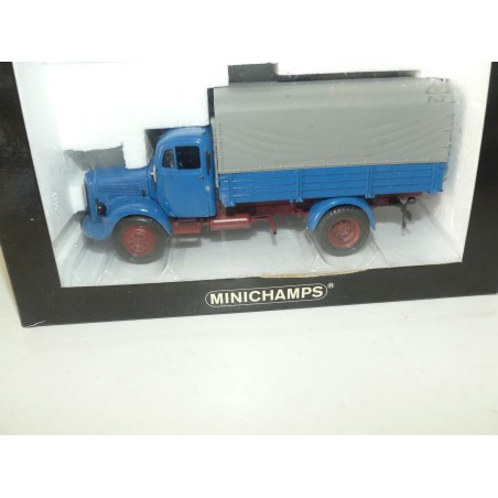 MERCEDES L3500 CANVAS TRUCK MINICHAMPS 1:43
