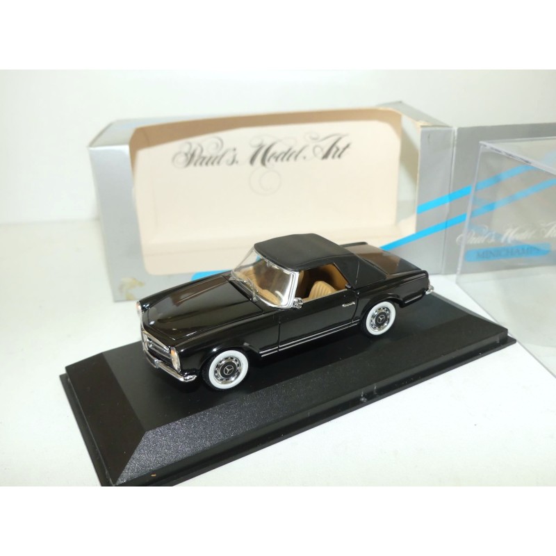 MERCEDES 280 SL PAGODE Noir MINICHAMPS 1:43