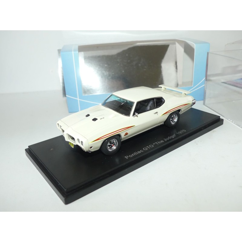 PONTIAC GTO THE JUDGE 1970 Blanc NEO 1:43