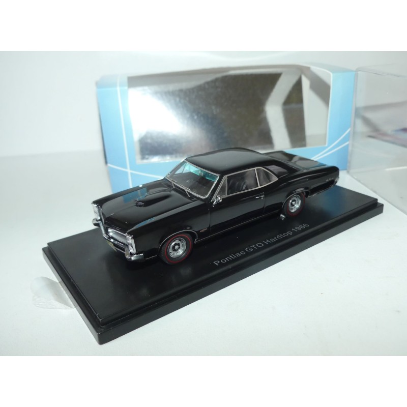 PONTIAC GTO HARDTOP 1966 Noir NEO 1:43