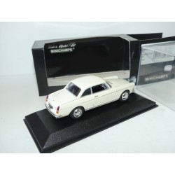 PEUGEOT 404 COUPE 1962 Crème cream MINICHAMPS 1:43