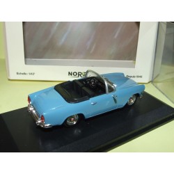 SIMCA OCEANE 1962 Bleu NOREV 1:43 contreboite blanche