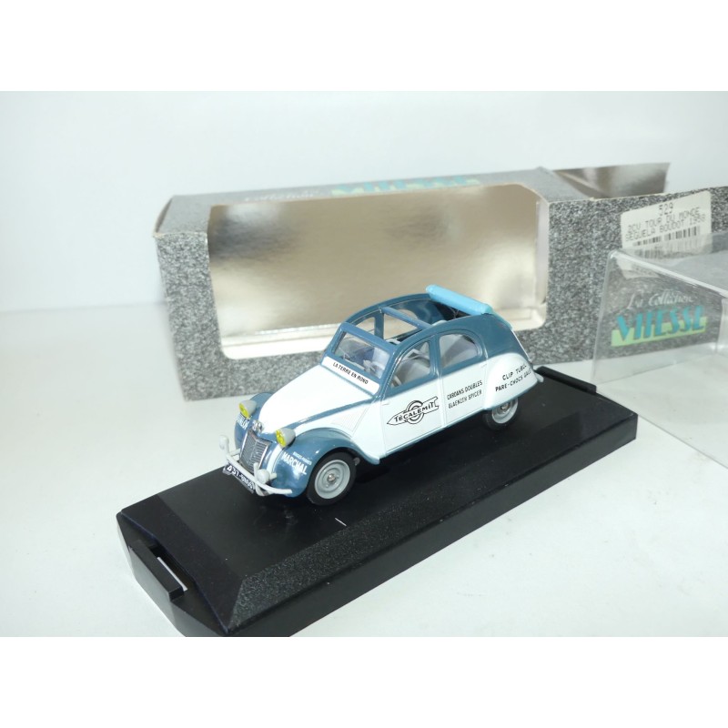 CITROEN 2CV TOUR DU MONDE SEGUELA BOULOT 1958 VITESSE 529 1:43