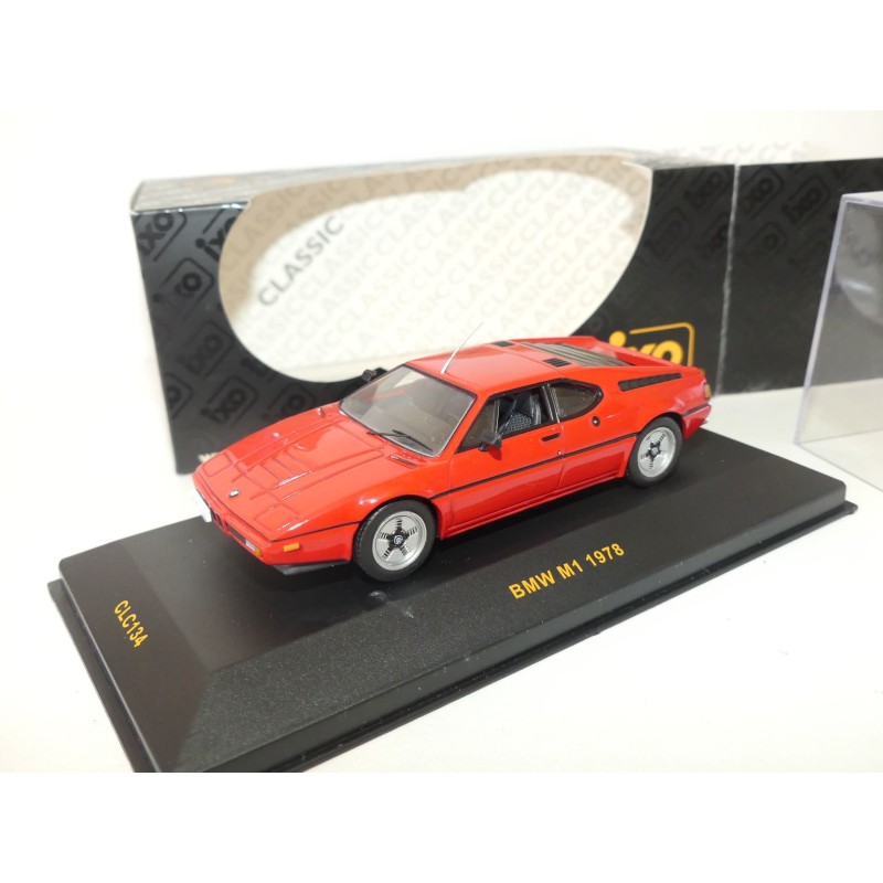 BMW M1 1978 Rouge IXO CLC134 1:43