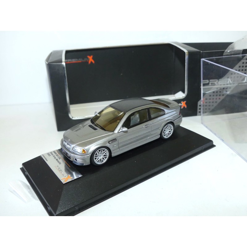 BMW M3 CSL 2003 Gris PREMIUM CLASSIXXS PR0027 1:43