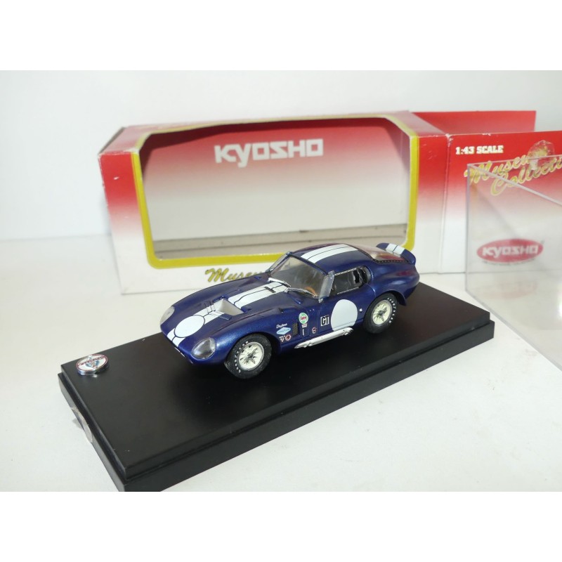 SHELBY COBRA COUPE GP Bleu KYOSHO 1:43