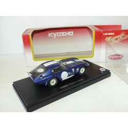 SHELBY COBRA COUPE GP Bleu KYOSHO 1:43