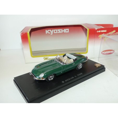 JAGUAR TYPE E ROADSTER Vert KYOSHO 03061G 1:43