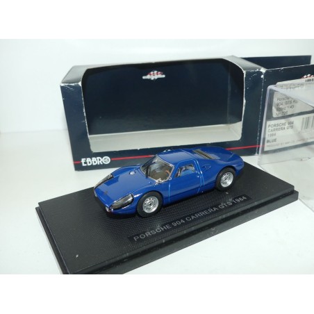 PORSCHE 904 CARRERA GTS 1964 Bleu EBBRO 726 1:43