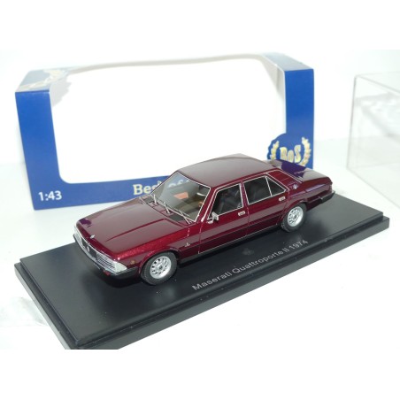MASERATI QUATTROPORTE II 1974 Bordeaux BOS MODELS 1:43