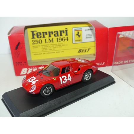 FERRARI 250 LM N°134 NURBURGRING 1964 BEST 9009 1:43