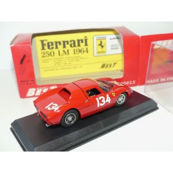 FERRARI 250 LM N°134 NURBURGRING 1964 BEST 9009 1:43