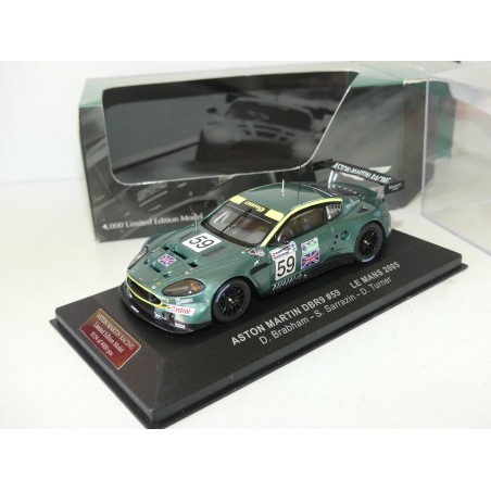 ASTON MARTIN DBR9 N°59 LE MANS 2005 IXO 1:43 9ème