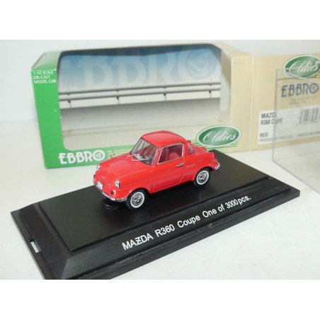MAZDA R360 COUPE Rouge EBBRO 152 1:43