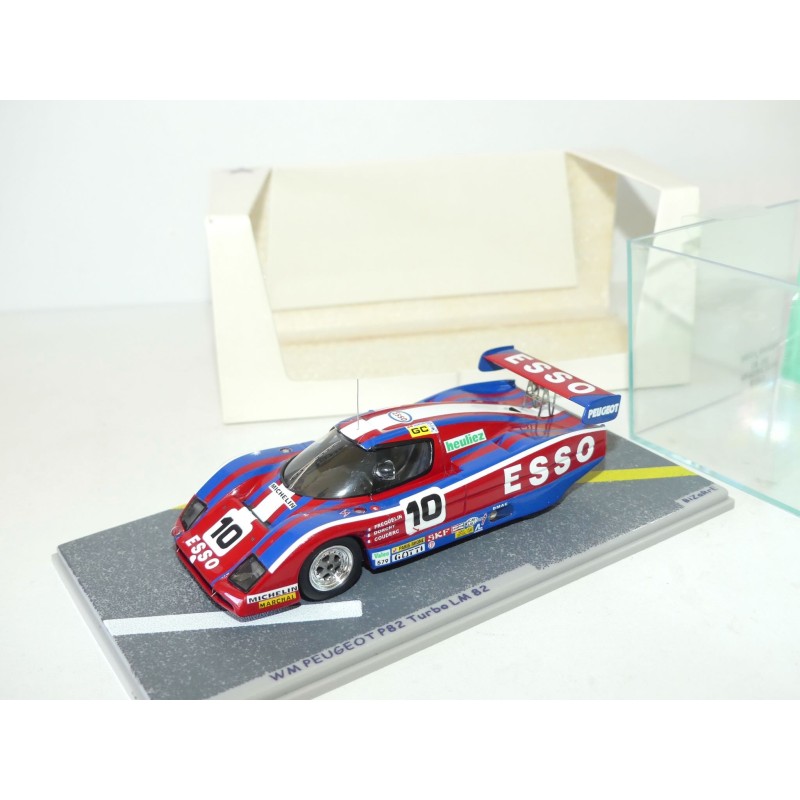 WM PEUGEOT P82 N°10 LE MANS 1982 BIZARRE BZ071 1:43