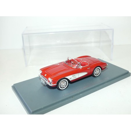 CHEVROLET CORVETTE CONVERTIBLE 1959 Rouge NEO 1:43
