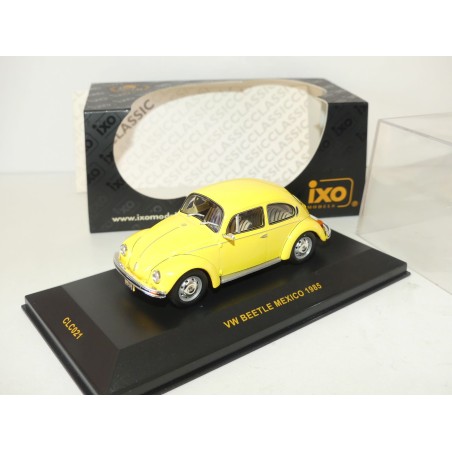 VW COCCINELLE MEXICO 1985 Jaune IXO CLC021 1:43