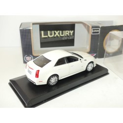 CADILLAC CTS-V 2009 Blanc LUXURY DIECAST 1:43