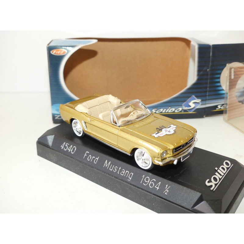 FORD MUSTANG 1964 40ème anniversaire SOLIDO 1:43