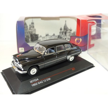 GAZ 12 ZIM LIMOUSINE 1952 Noir IXO IST024 1:43