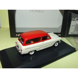 SIMCA ARONDE P60 RANCH CrÃ¨me et Rouge NOREV 1:43