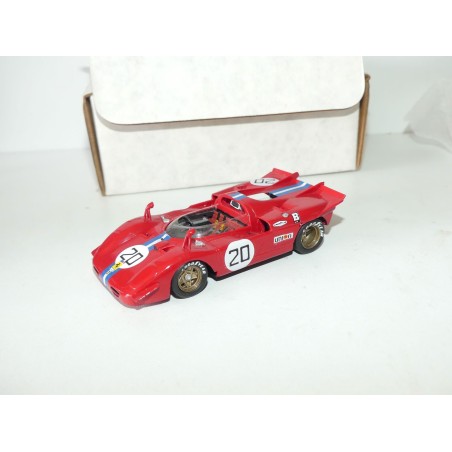 FERRARI 512 S SPYDER N°20 CAN AM 1970 RODRIGUEZ KIT Monté M.A. SCALE MODELS 1:43