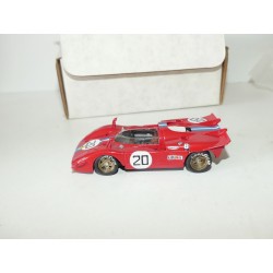 FERRARI 512 S SPYDER N°20 CAN AM 1970 RODRIGUEZ KIT Monté M.A. SCALE MODELS 1:43