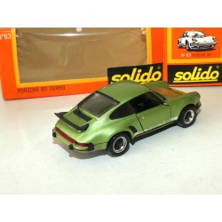 PORSCHE 911 TURBO Vert SOLIDO 1:43