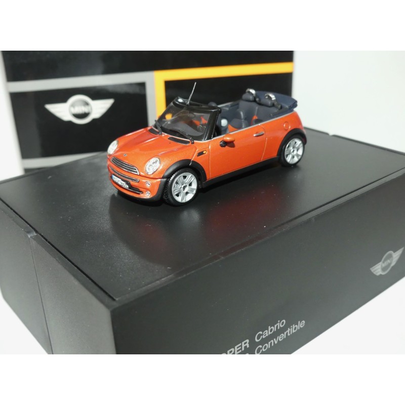 BMW MINI COOPER CABRIO Marron MINICHAMPS 1:43