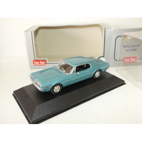 MERCURY COUGAR 1968 Bleu SUNSTAR 1:43