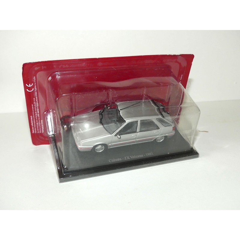 CITROEN ZX VOLCANE 1991 Gris UNIVERSAL HOBBIES 1:43 sous blister
