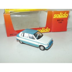 CITROEN VISA Blanc et Bleu SOLIDO 1:43