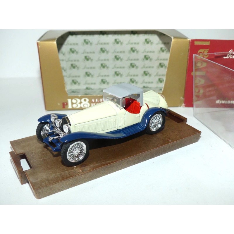 ALFA ROMEO 2300 1932 Beige et Bleu BRUMM R138 1:43