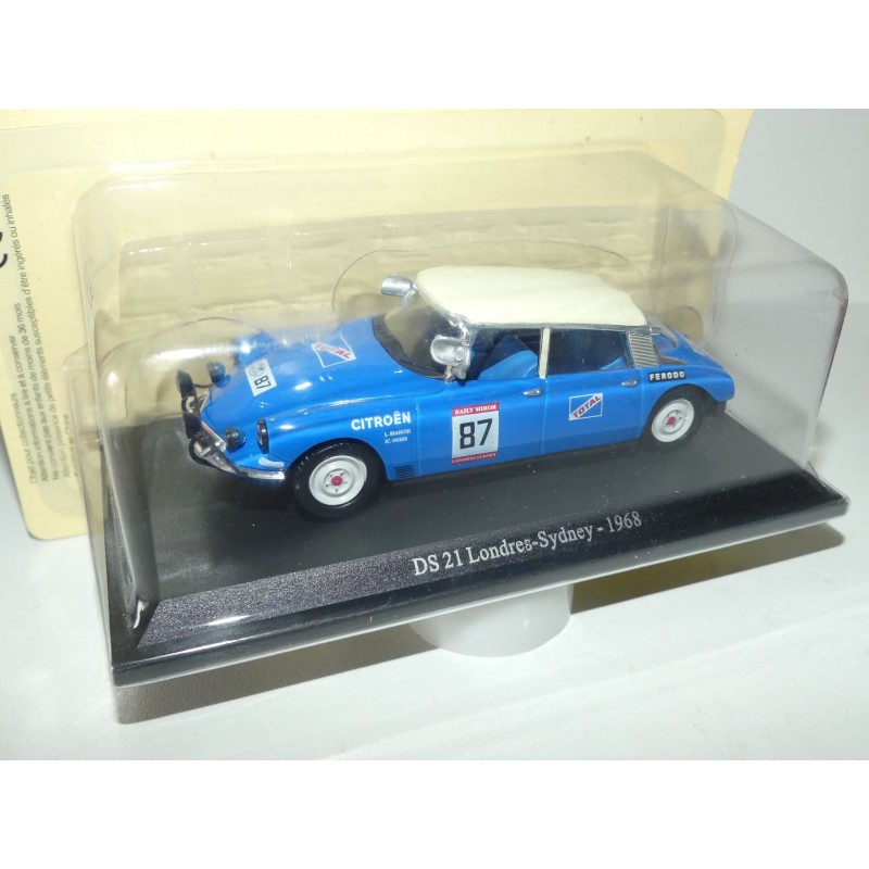 CITROEN DS 21 RALLYE LONDRES  SYDNEY 1968 UNIVERSAL HOBBIES 1:43 blister