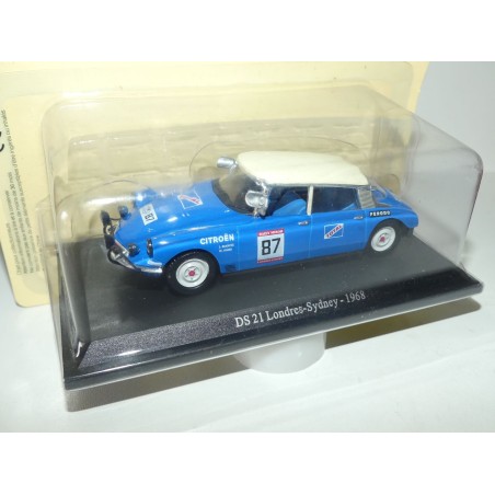 CITROEN DS 21 RALLYE LONDRES  SYDNEY 1968 UNIVERSAL HOBBIES 1:43 blister