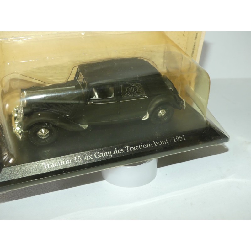 CITROEN TRACTION 15 SIX GANG DES TRACTION AVANT 1951 UNIVERSAL HOBBIES 1:43 blister