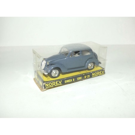 SIMCA 8 Gris Foncé NOREV N°23 1:43
