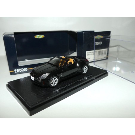NISSAN FAIRLADY Z ROADSTER 2005 Noir EBBRO 790 1:43