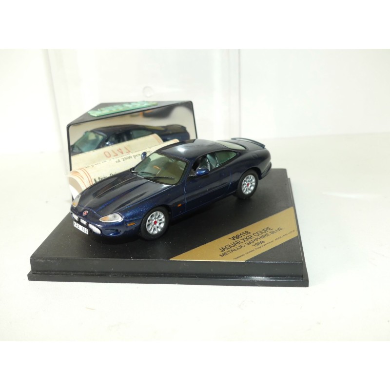 JAGUAR XKR COUPE 1998 Bleu VITESSE V98118 1:43