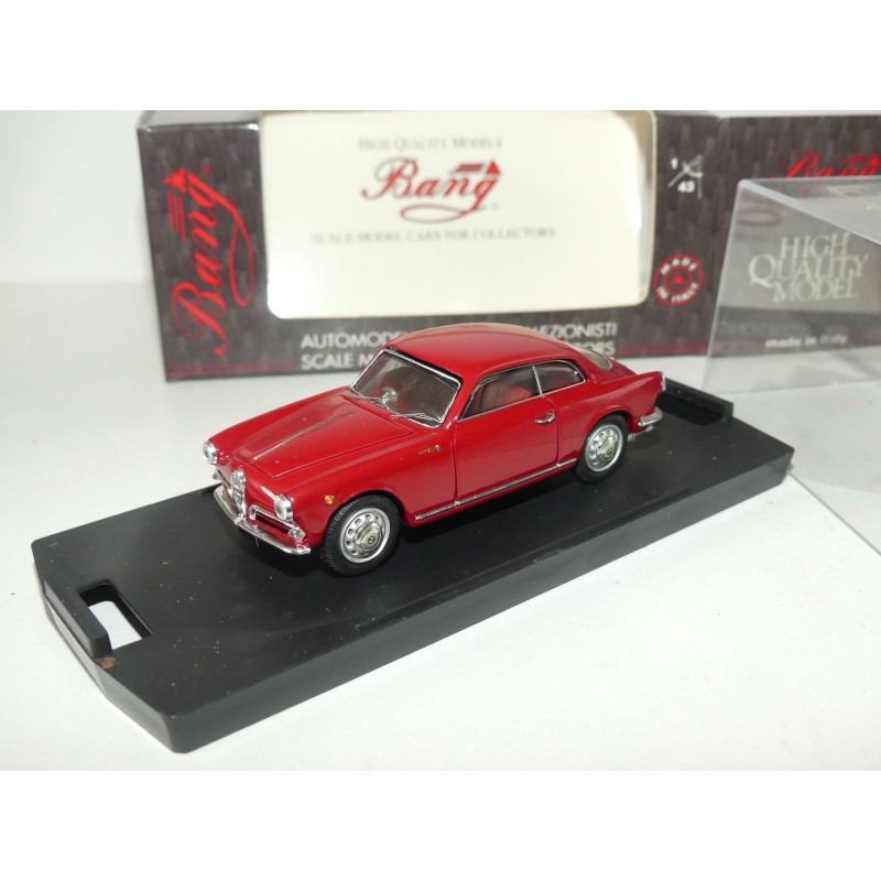 ALFA ROMEO GIULIETTA SRINT serie 1 Rouge BANG 7153 1:43 1:43