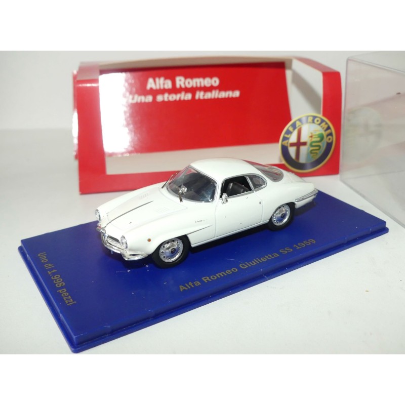 ALFA ROMEO GIULIETTA SS 1959 Blanc M4 1:43