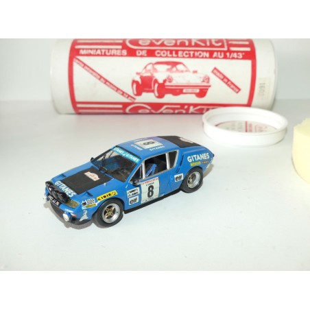 RENAULT ALPINE A310 RALLYE TOUR DE CORSE 1976 J. RAGNOTTI KIT Monté CEVEN KIT 1:43
